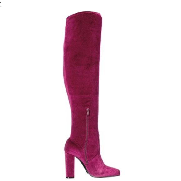 ⭐HP⭐ Chinese Laundry | Over the Knee Velvet Boots - Picture 7 of 11